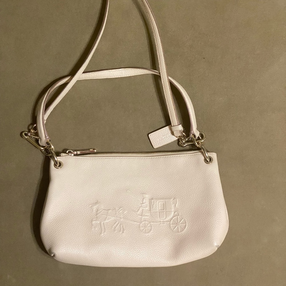 Blush pink Coach Purse